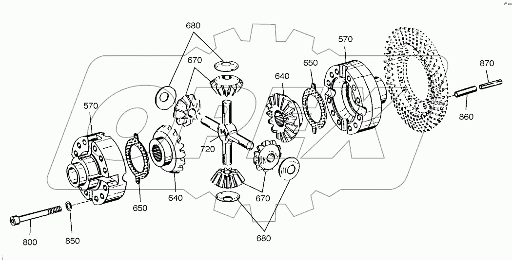  DIFFERENTIAL-REAR AXLE