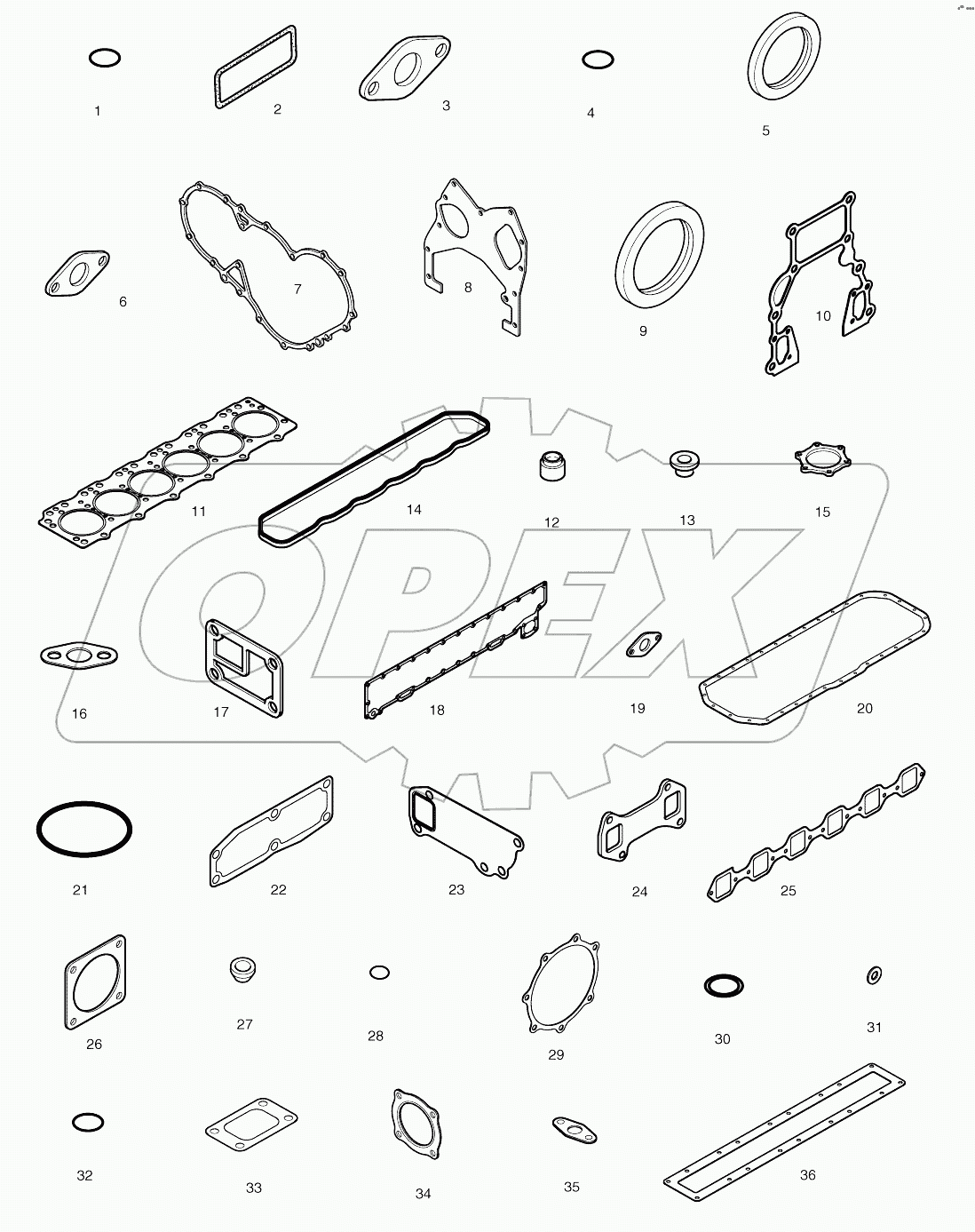  OVER HAUL GASKET KIT-ALL