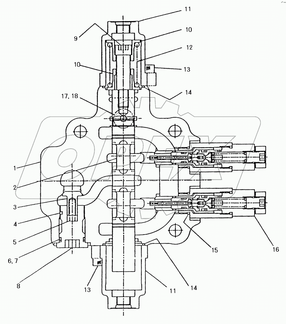  CONTROL VALVE-ARTI.BOOM (1034-)