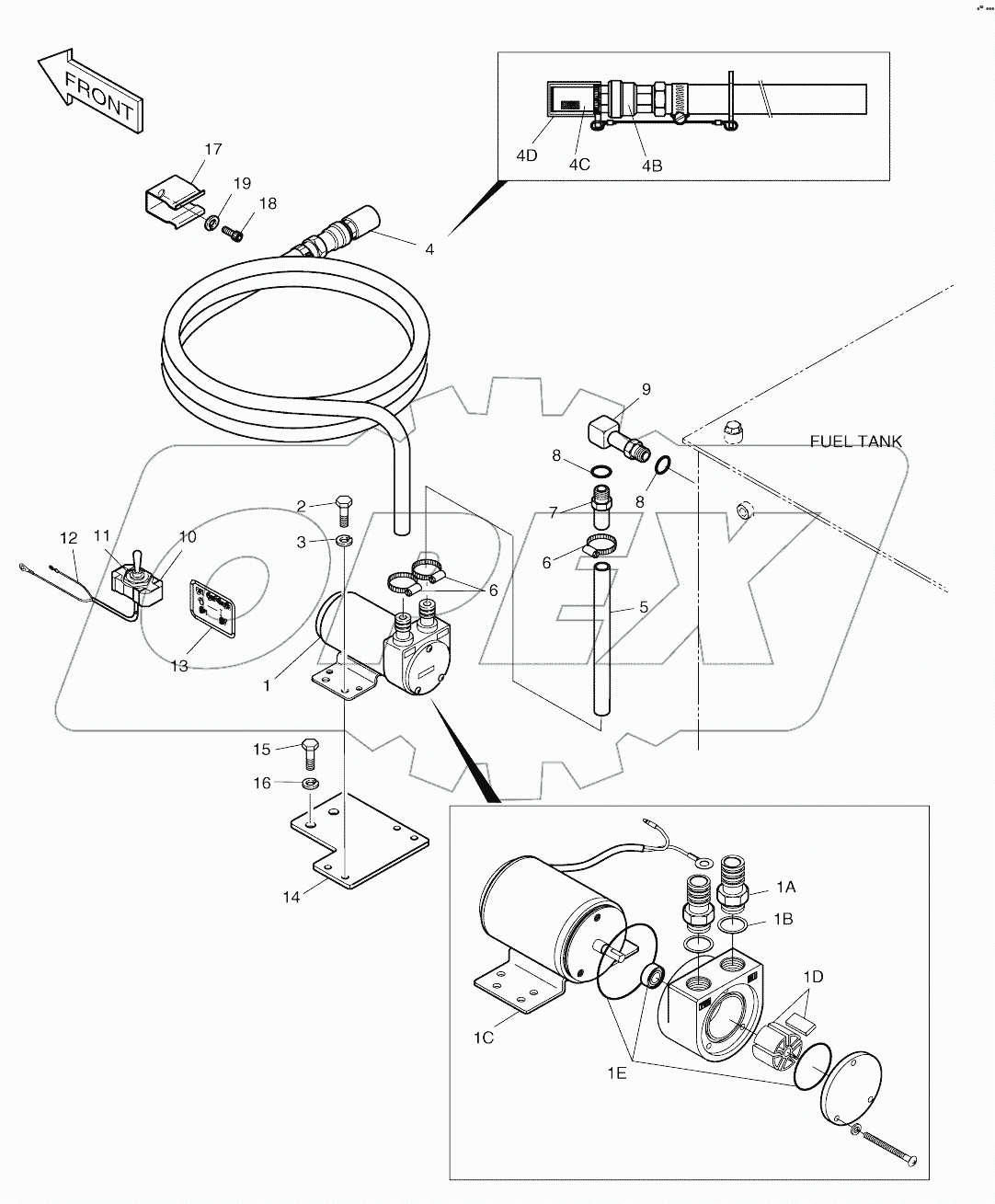  FUEL FILLER PUMP ASSY