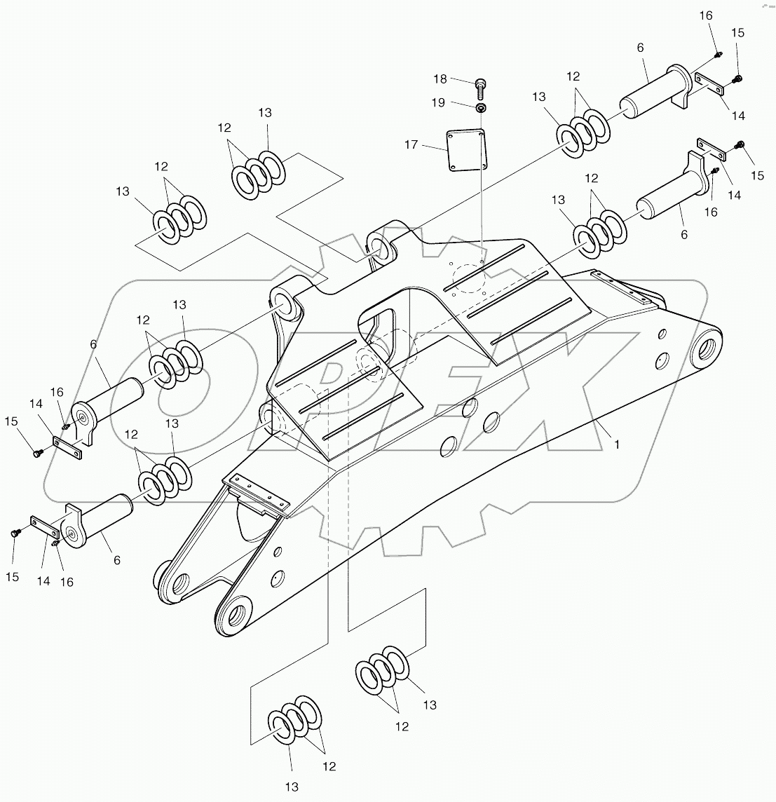  OUTRIGGER-REAR (1146-)