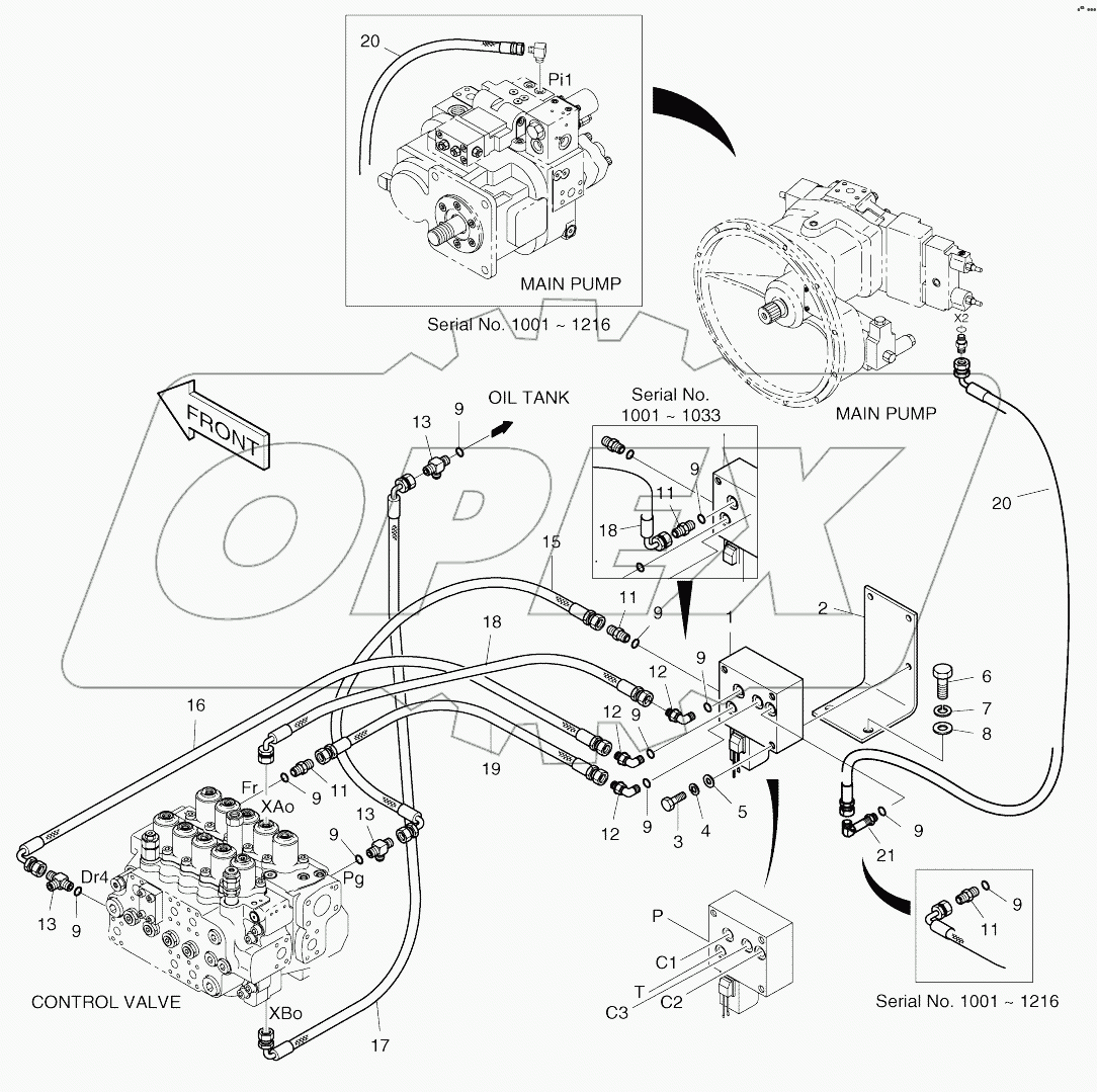  PILOT PIPING-ONE WAY