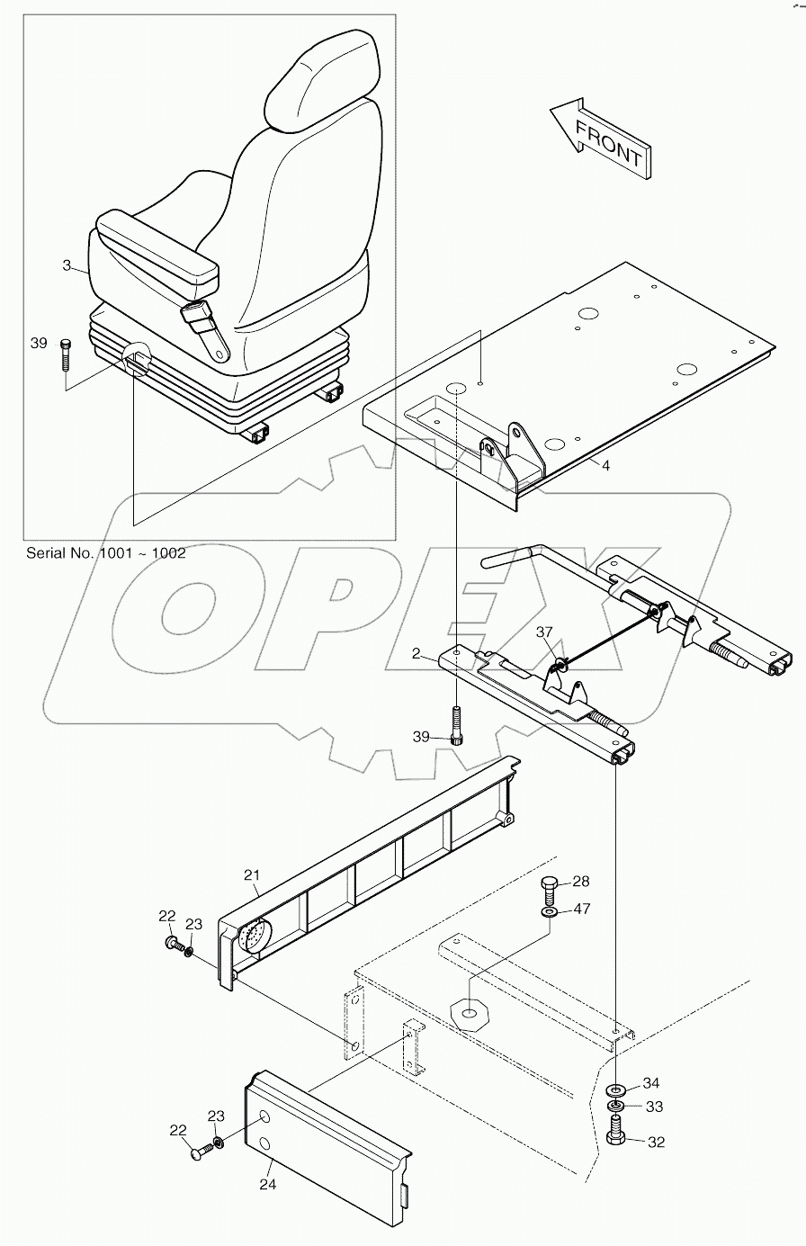  SEAT AND ELECTRIC BOX COVER