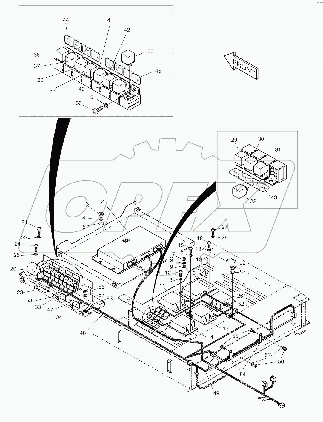  ELECTRIC BOX ASSY-ELECTRIC PARTS