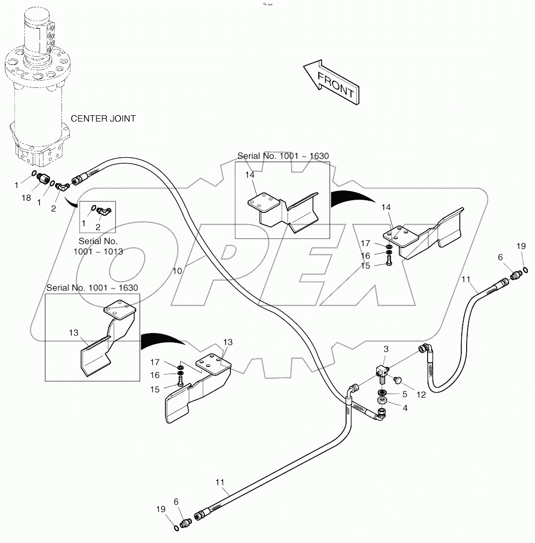  BRAKE PIPING (2)-REAR