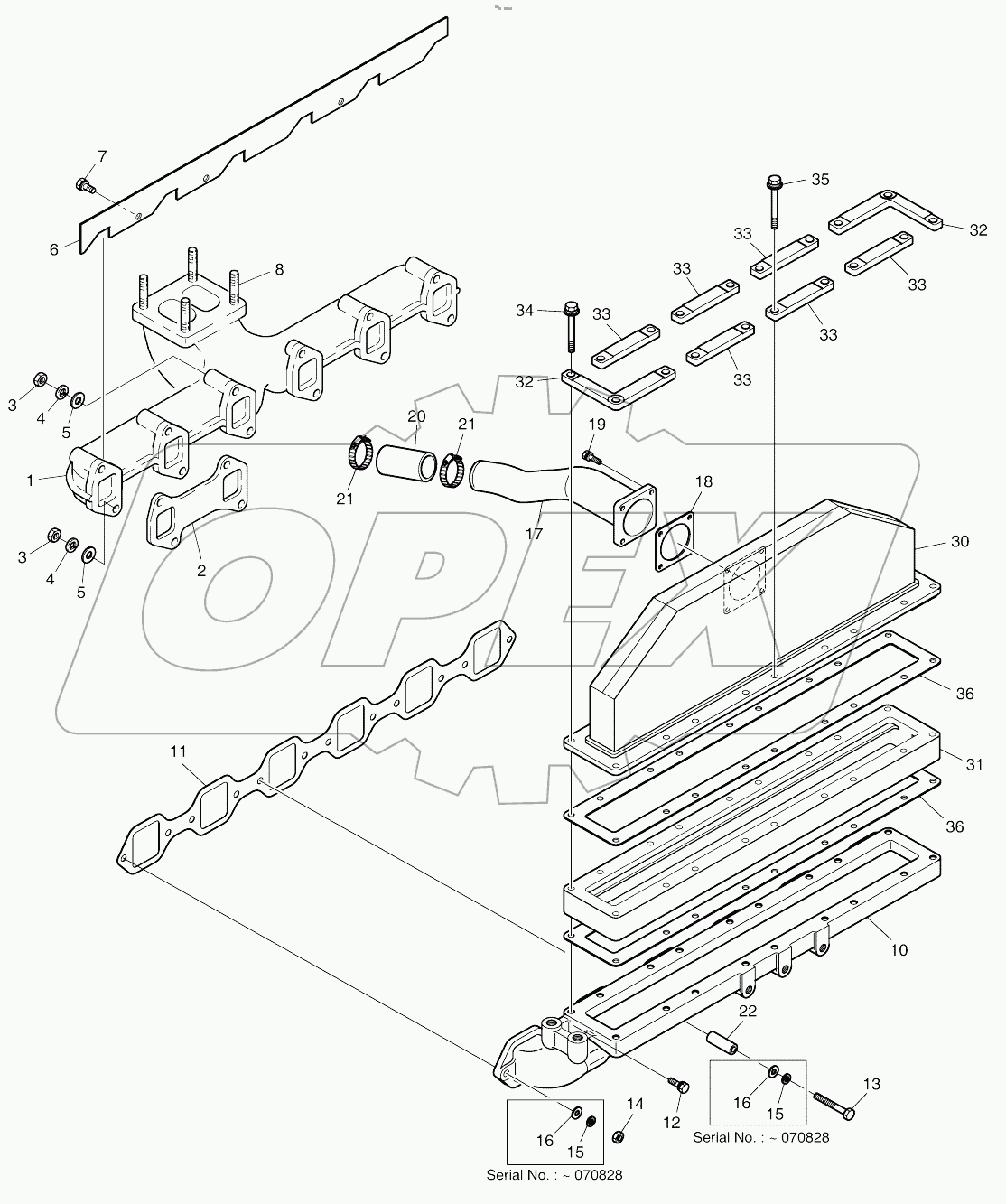  INTAKE AND EXHAUST MANIFOLD