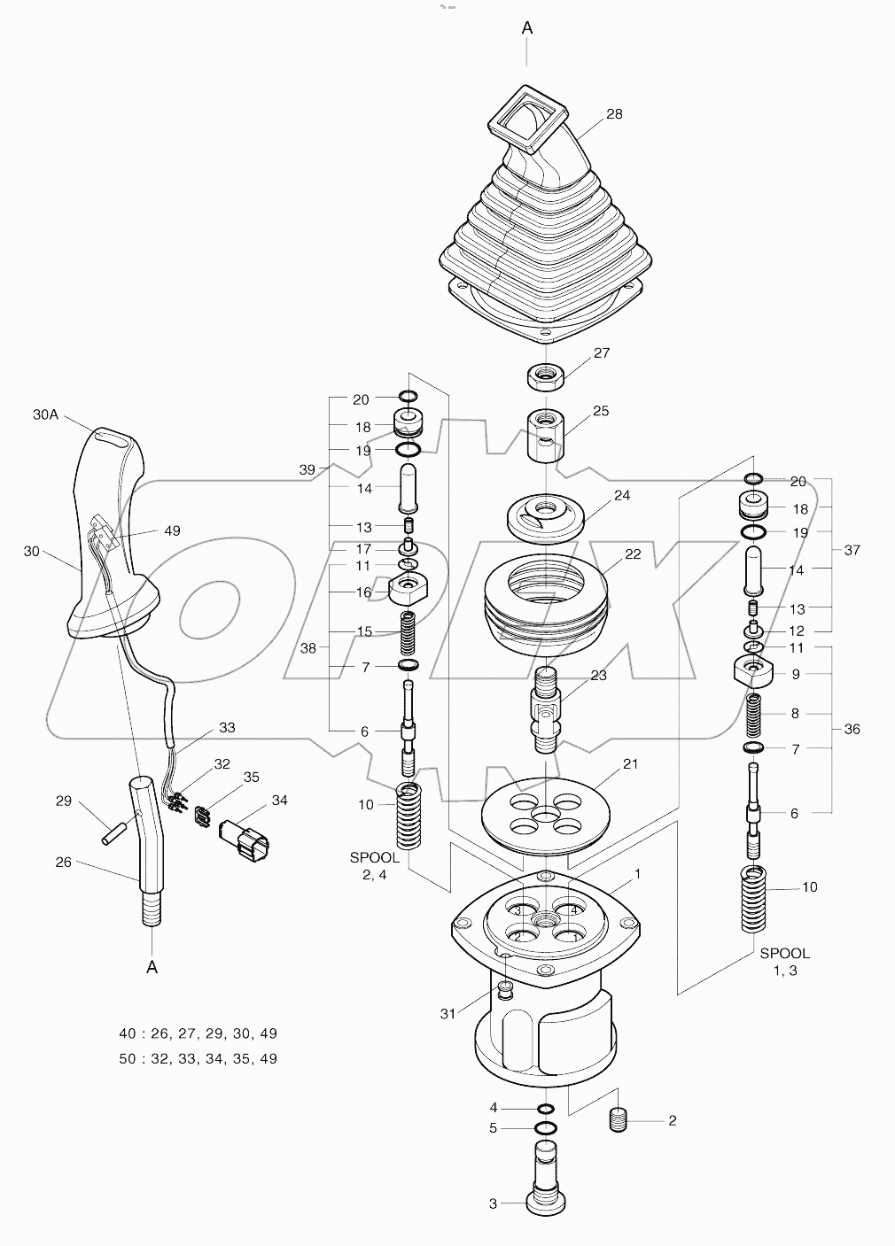  REMOTE CONTROL VALVE (1001-1405)