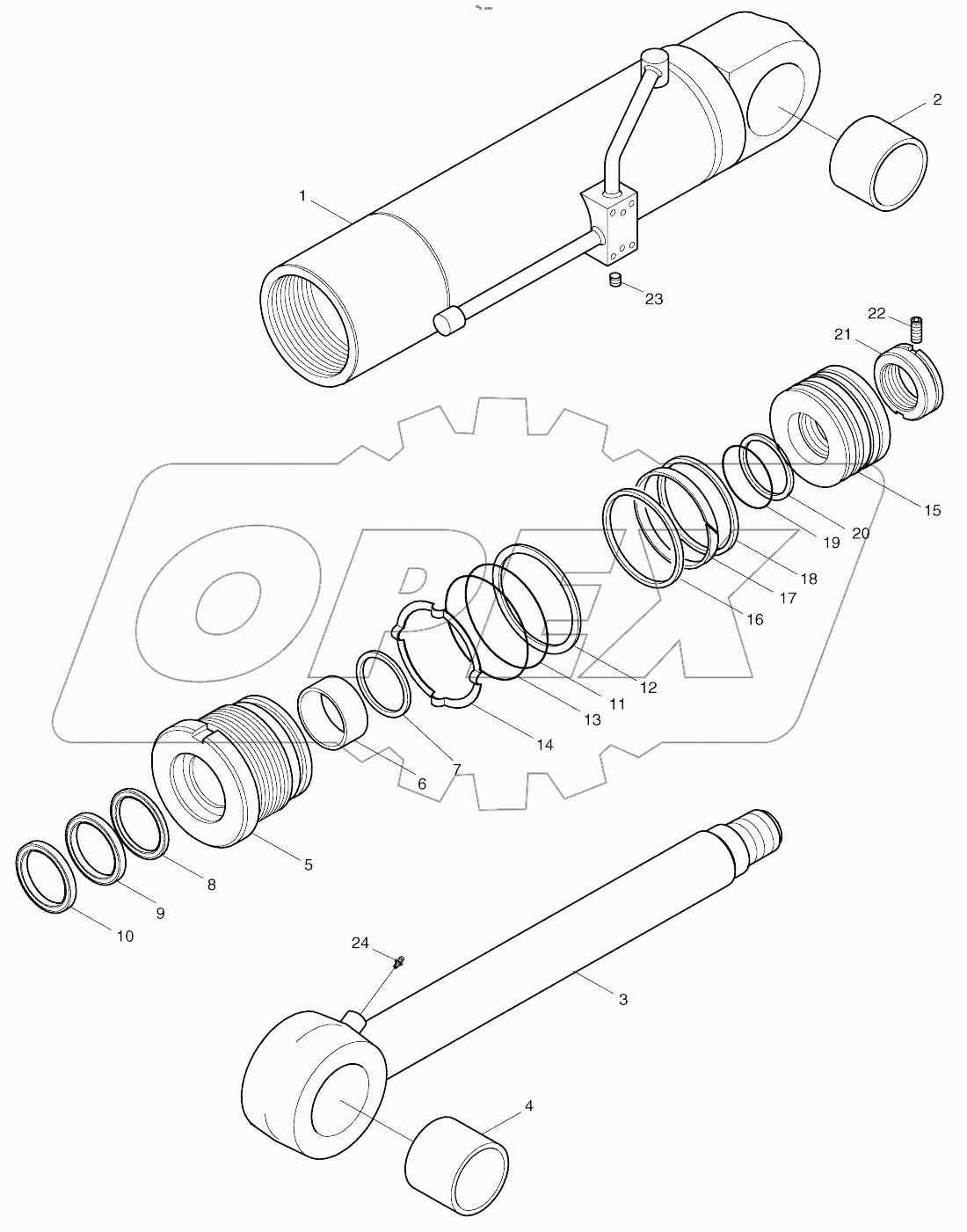  OUTRIGGER CYLINDER