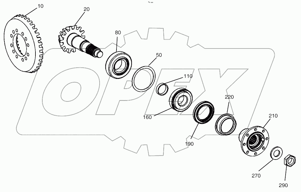  INPUT - REAR AXLE (1631 - 1943)