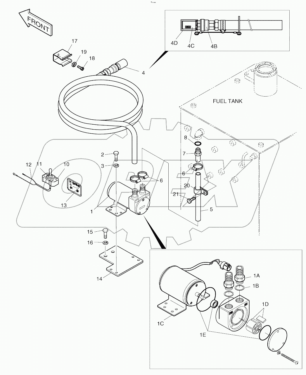  FUEL FILLER PUMP ASSY