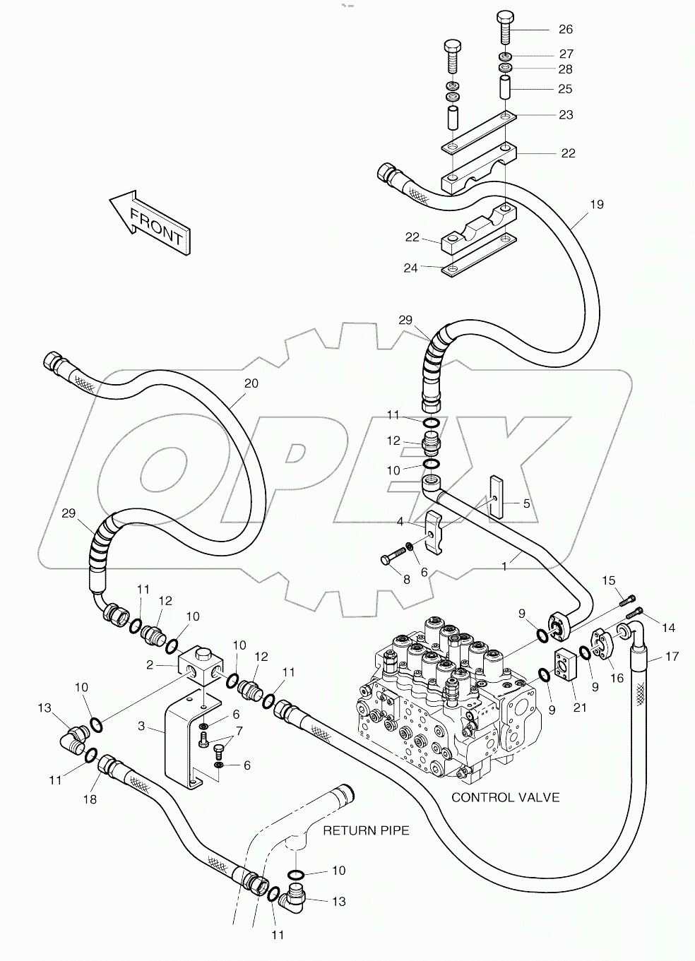  MAIN PIPING-ONE AND TWO WAY