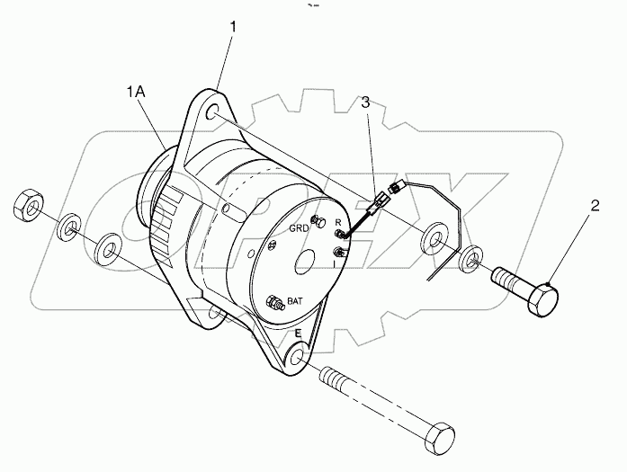  ALTERNATOR - 80A