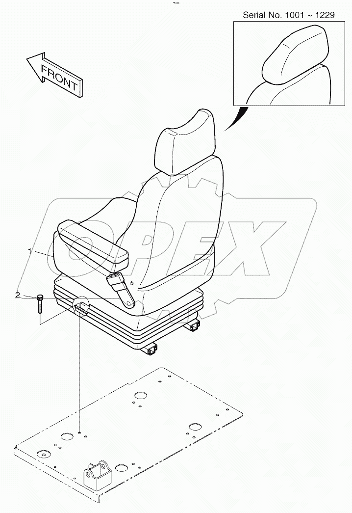  SEAT MOUNTING