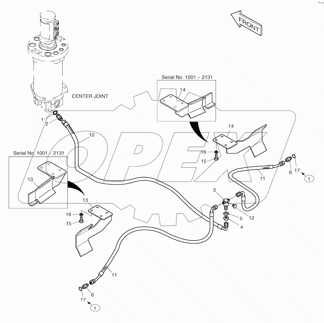  BRAKE PIPING (2)-REAR