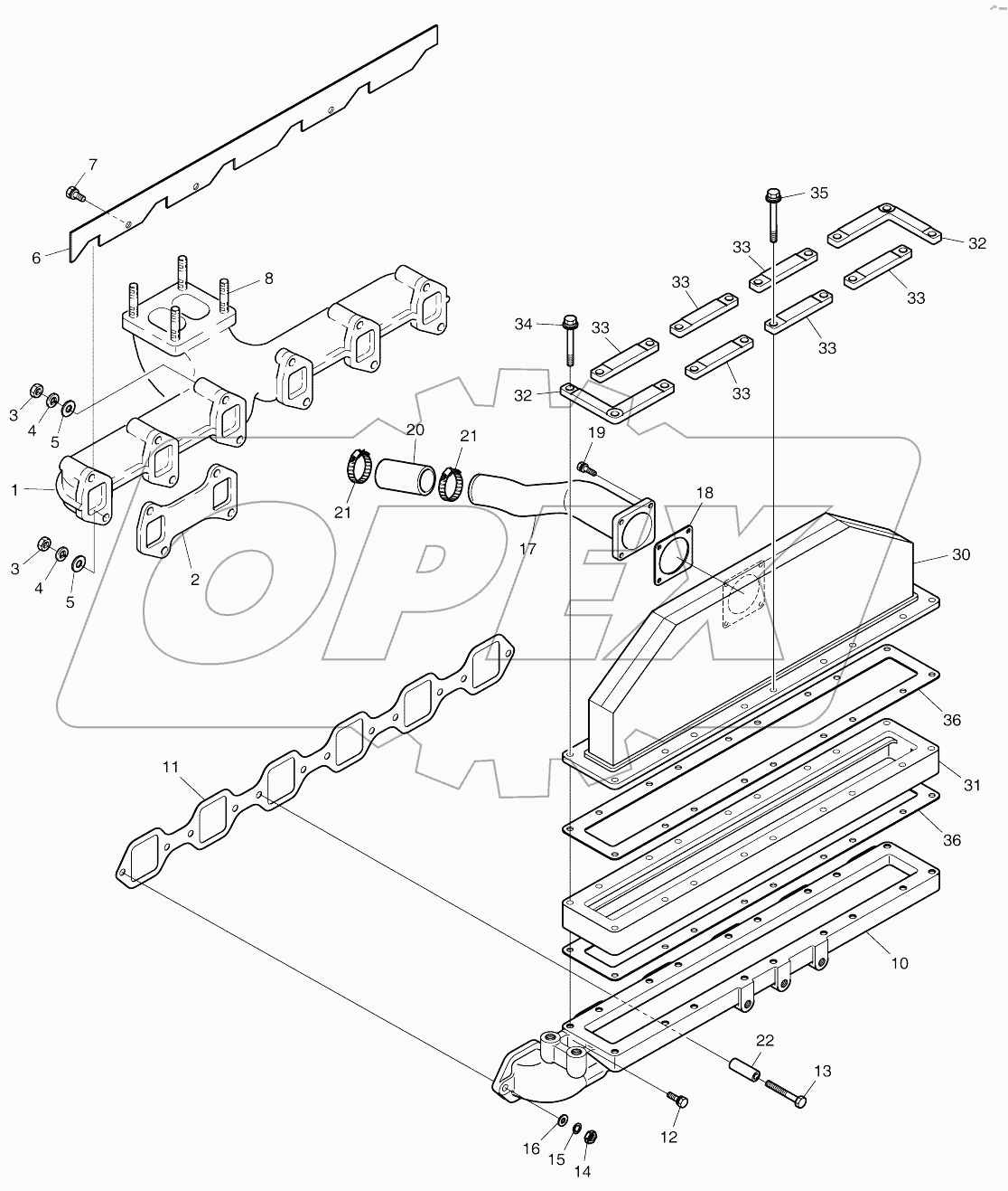  INTAKE AND EXHAUST MANIFOLD