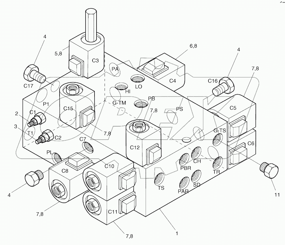  PILOT AND T/M SUPPLY VALVE