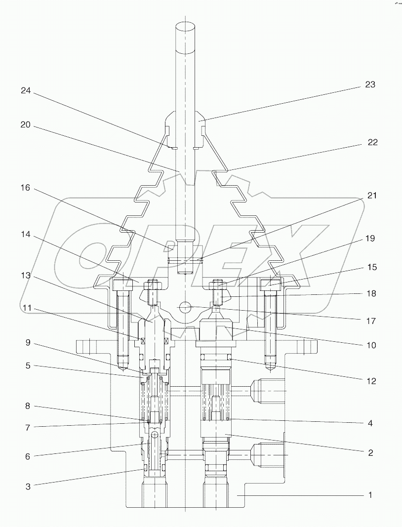  REMOTE CONTROL VALVE-DOZER