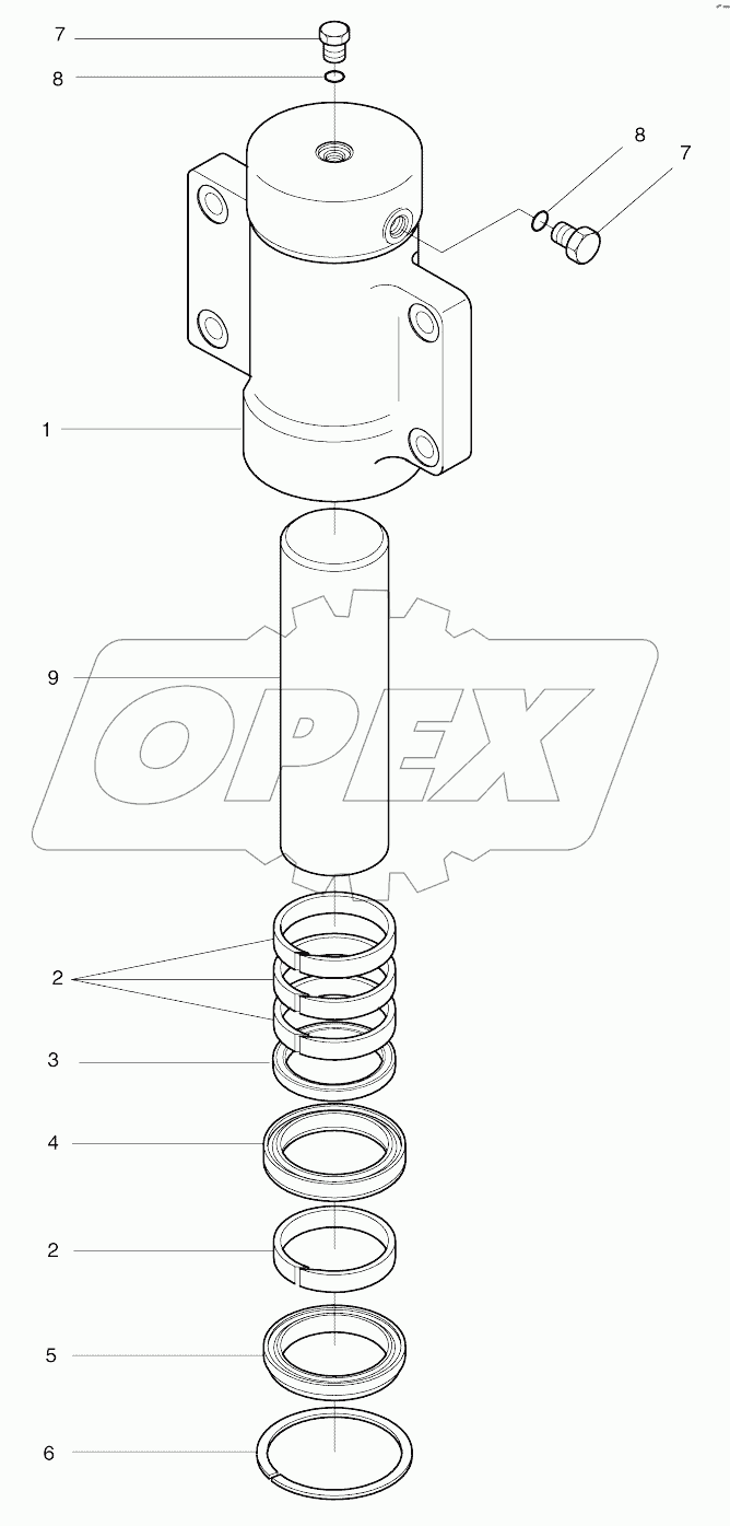  CHOCKING CYLINDER (1001-1259)