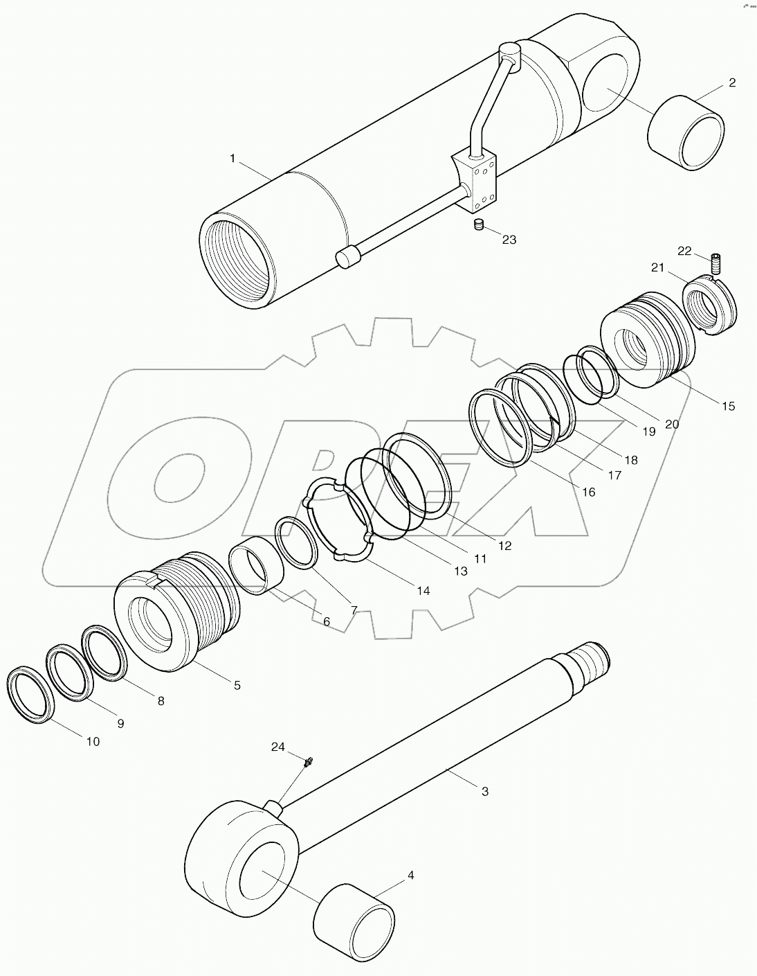 OUTRIGGER CYLINDER