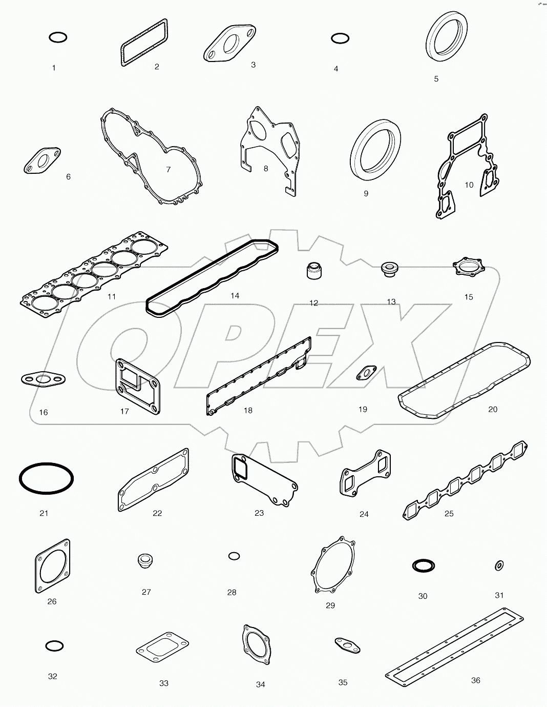  OVER HAUL GASKET KIT-ALL