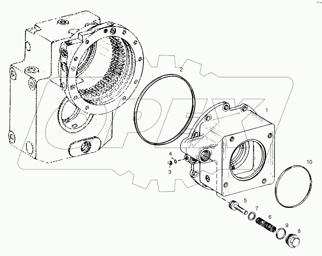  INPUT HOUSING-TRANSMISSION (1001-2131)