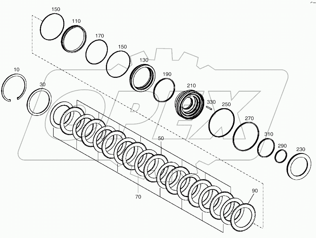  MIDDLE DISC-MISSION (2132-)