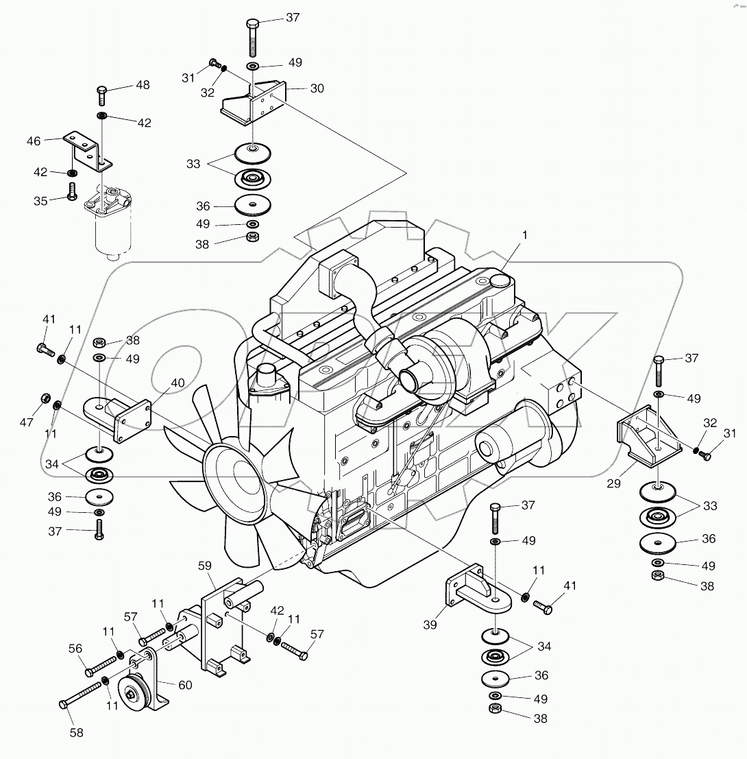  ENGINE MOUNTING