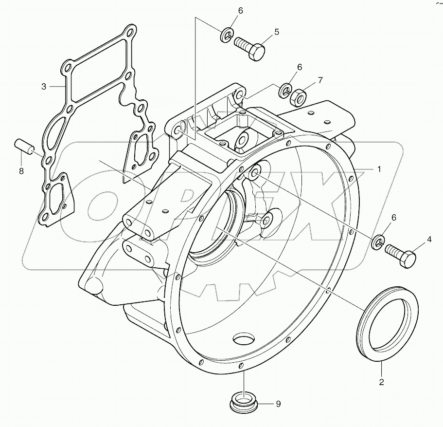  FLYWHEEL HOUSING