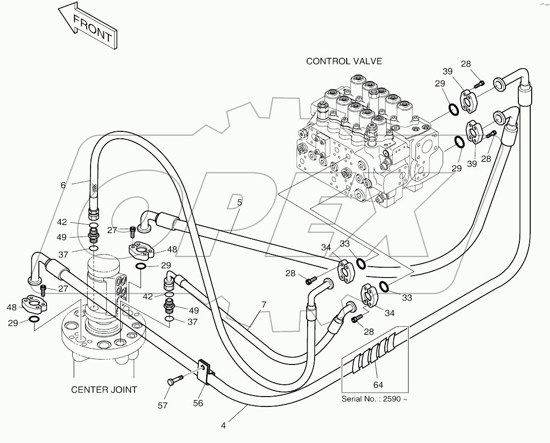  MAIN PIPING (5)-TRAVEL.DOZER