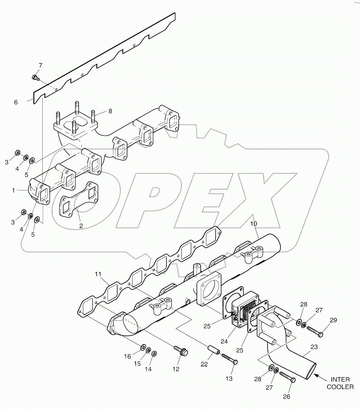  INTAKE AND EXHAUST MANIFOLD