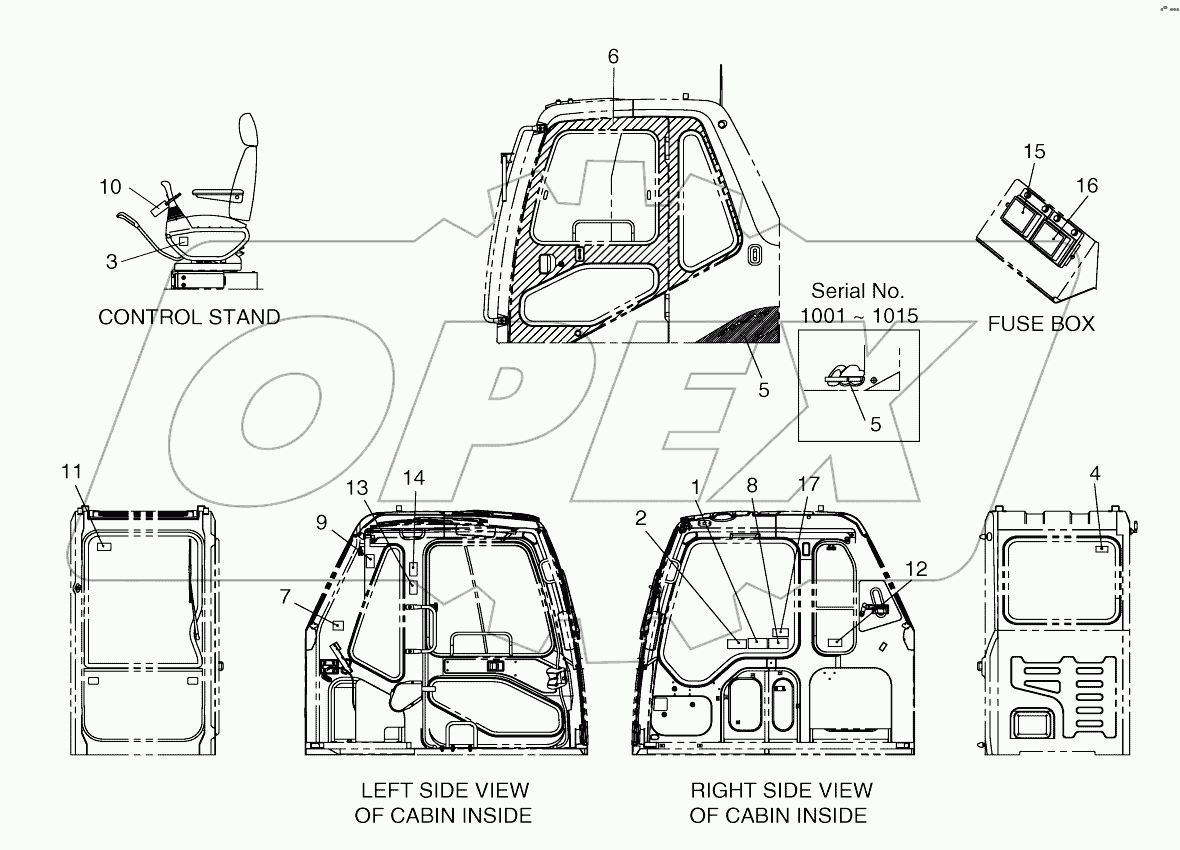  CABIN NAME PLATE - EUROPE