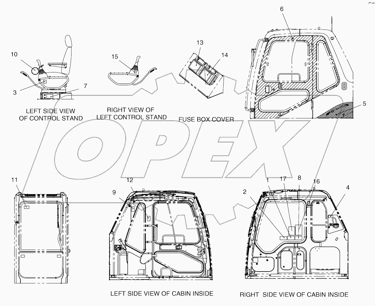  CABIN NAME PLATE - ENGLISH