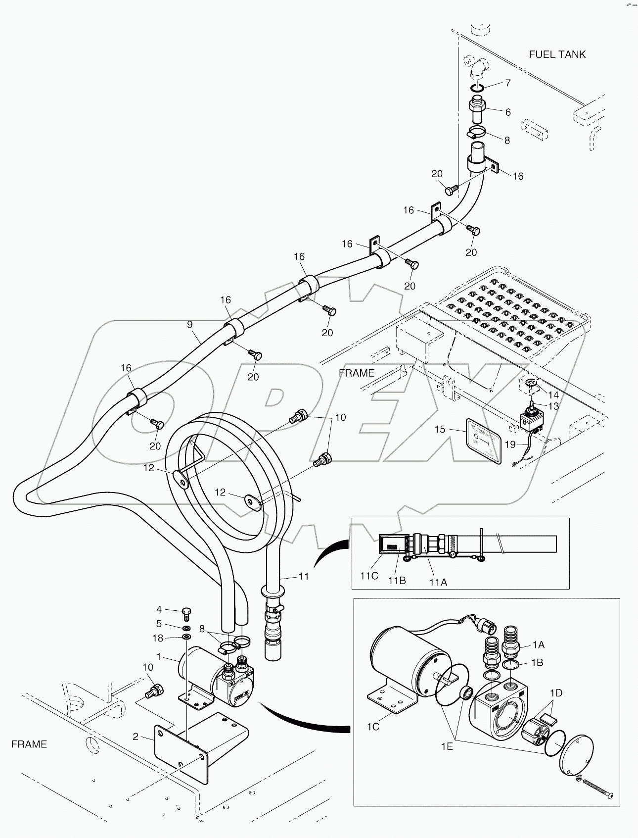  FUEL FILLER PUMP ASSY