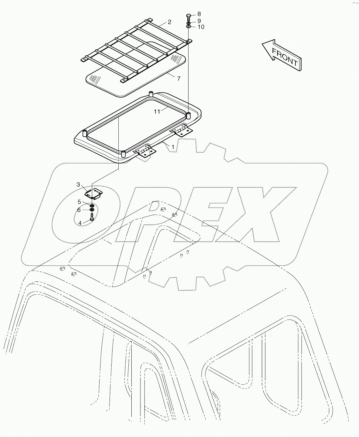  SUN ROOF ASSY