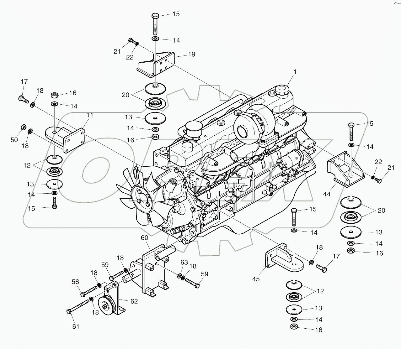  ENGINE MOUNTING