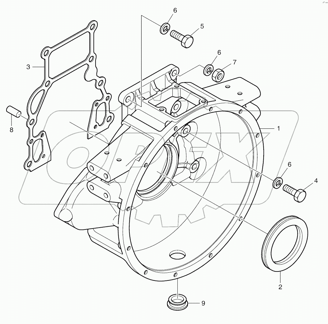  FLYWHEEL HOUSING