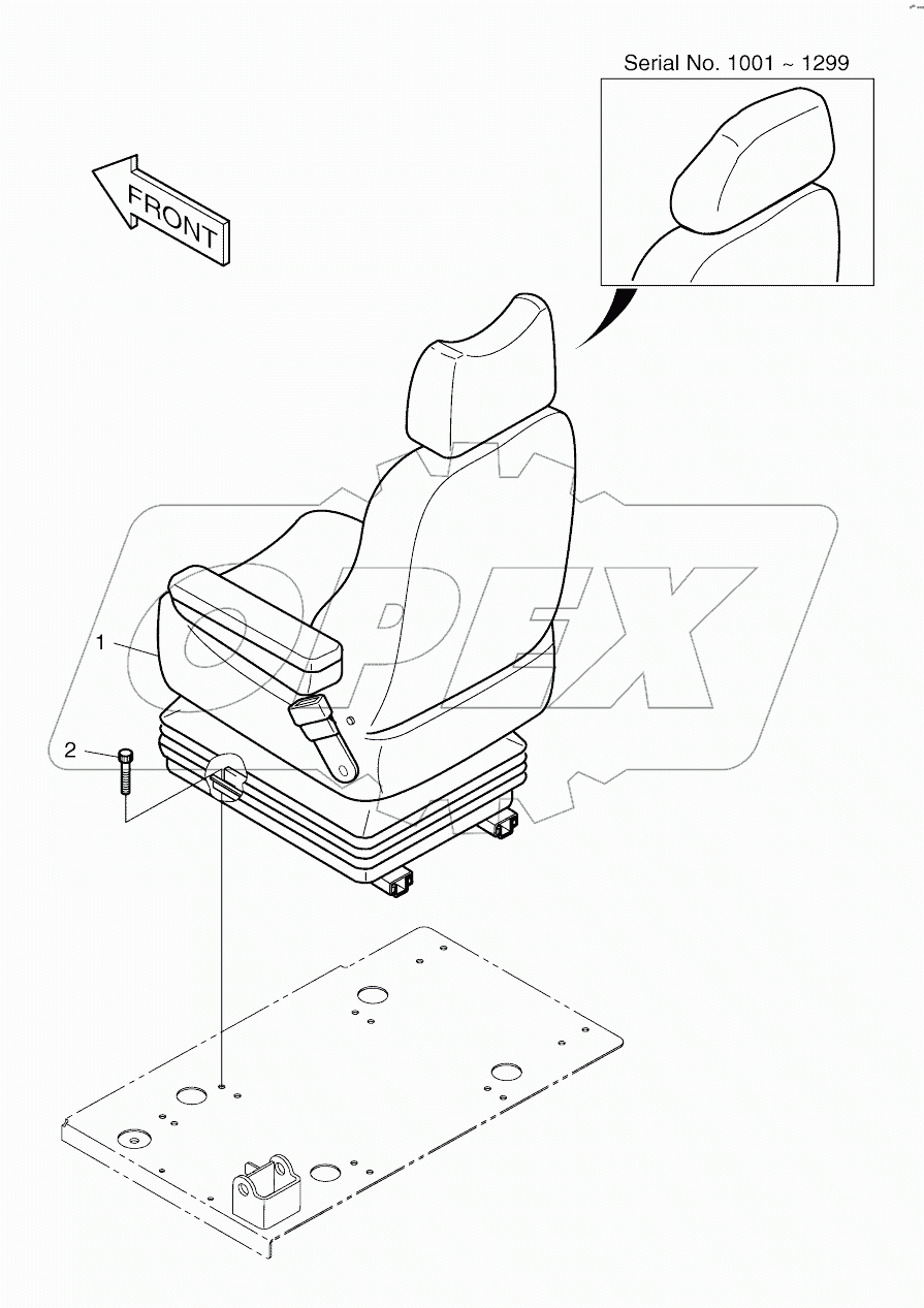  SEAT MOUNTING