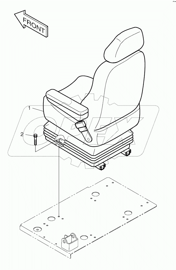  SEAT MOUNTING