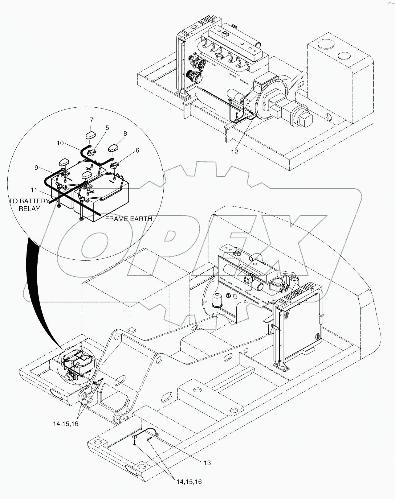  ELECTRIC WIRING (1) - BATTERY