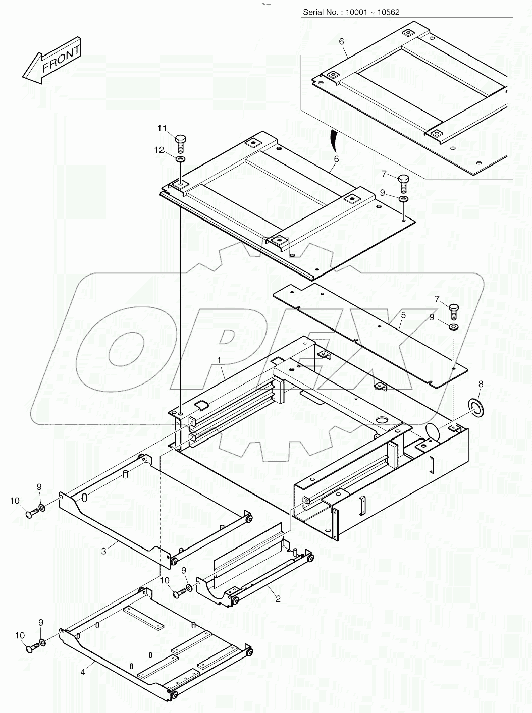  ELECTRIC BOX ASSY (1) - BOX