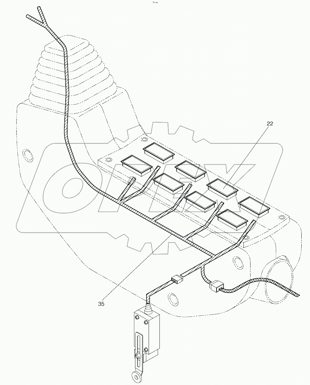  ELECTRIC PARTS (3) - STAND L.H