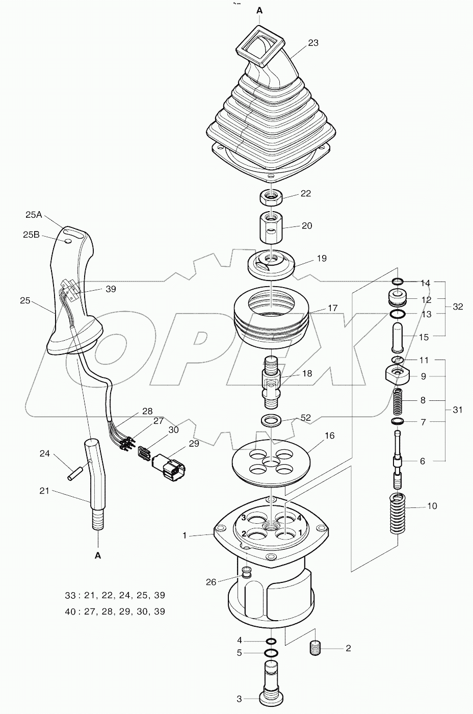  REMOTE CONTROL VALVE - 3 SWITCH
