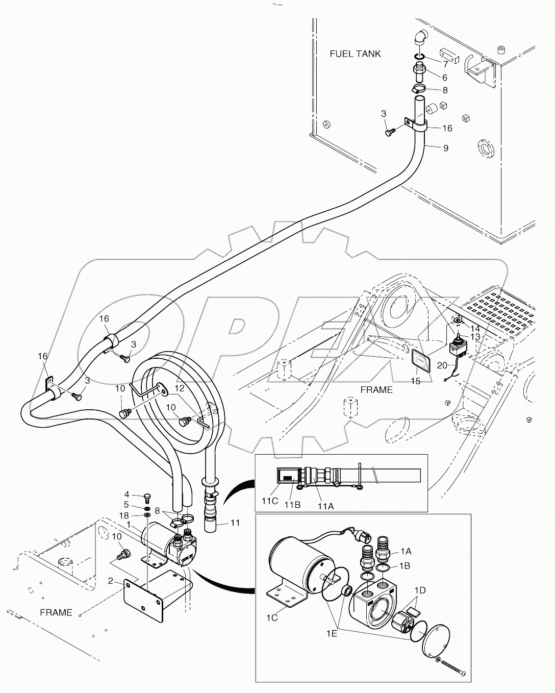  FUEL FILLER PUMP ASSY