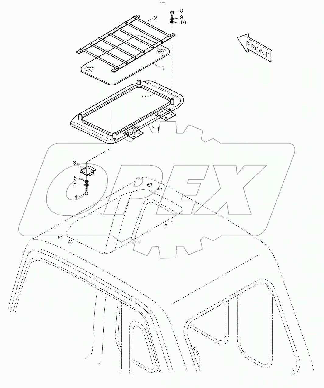  SUN ROOF ASSY
