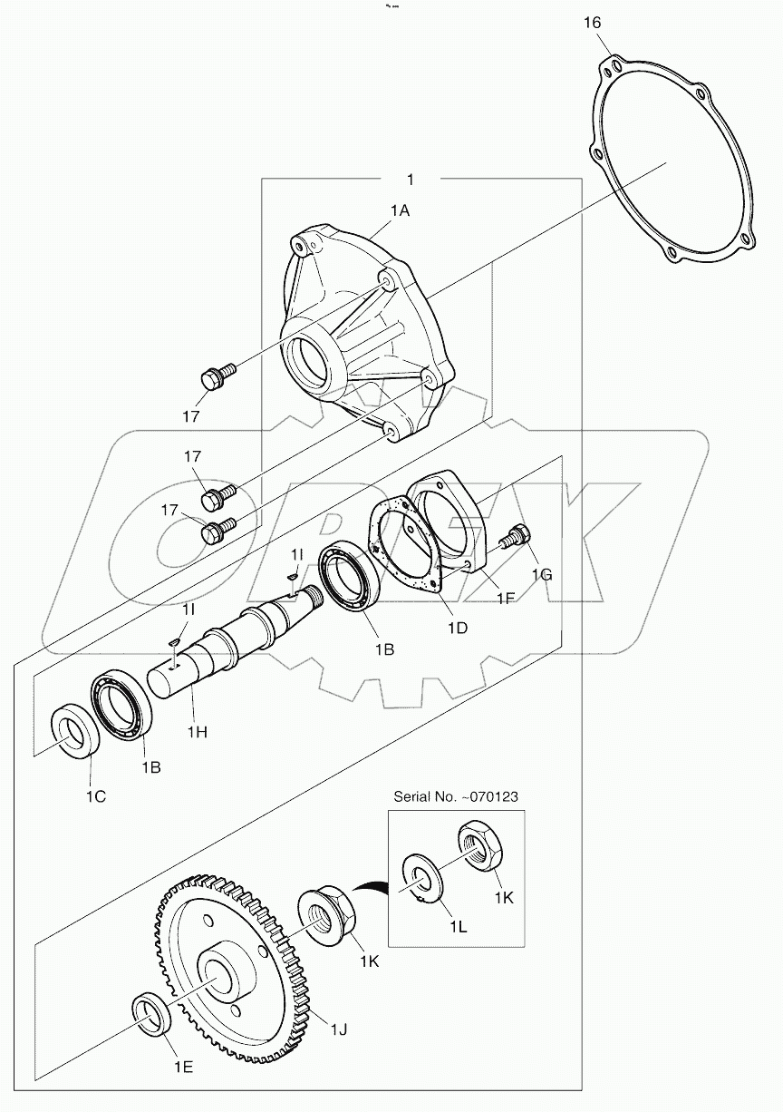  INJECTION PUMP DRIVE