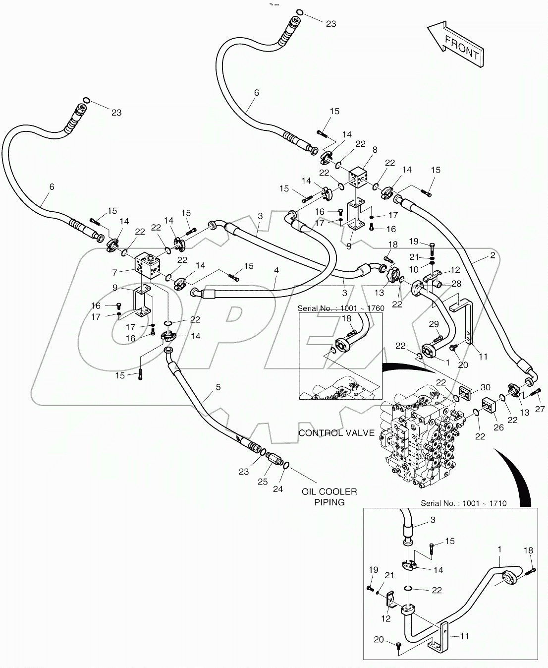  MAIN PIPING - ONE & TWO WAY