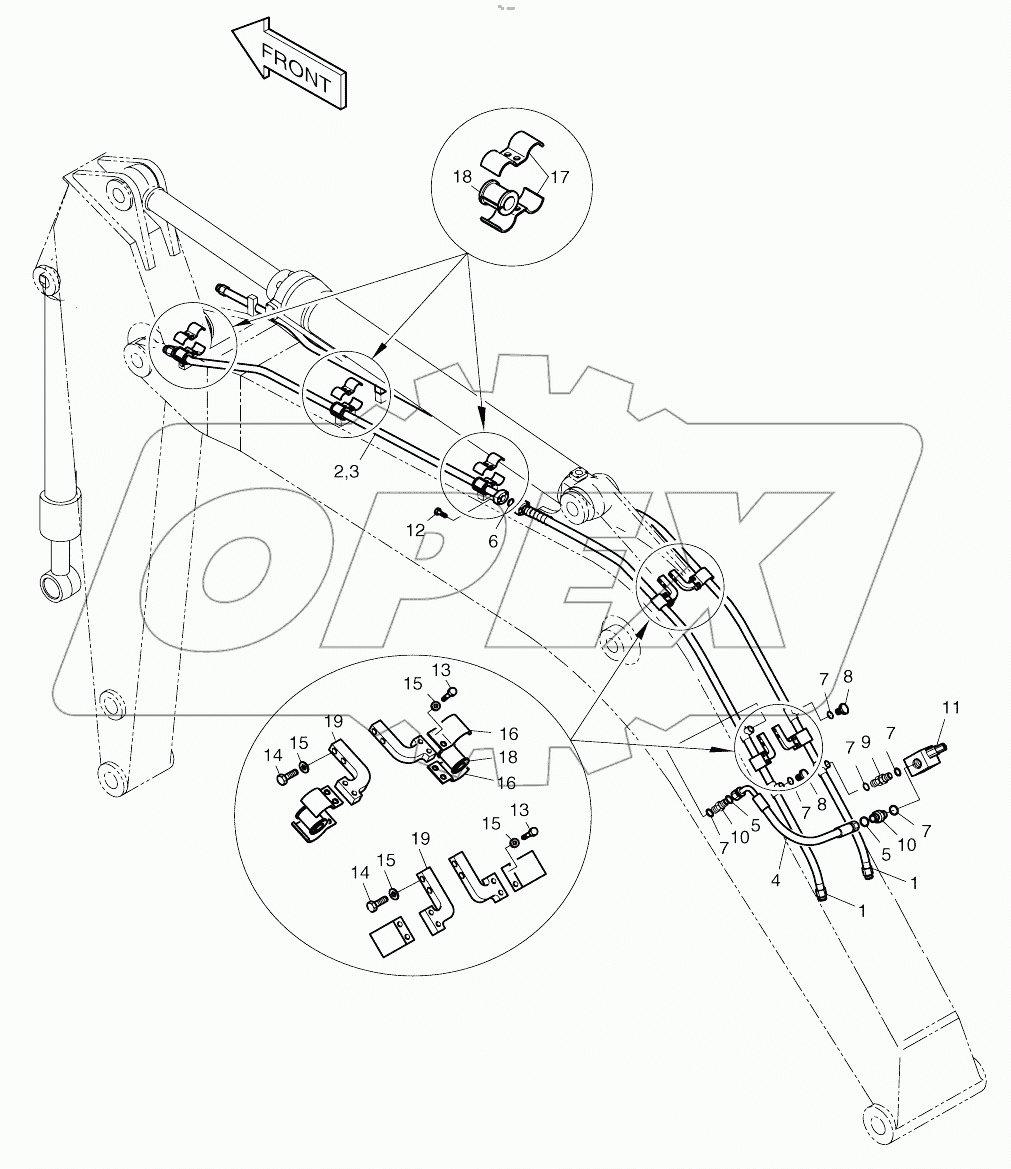  BOOM PIPING - ONE & TWO WAY