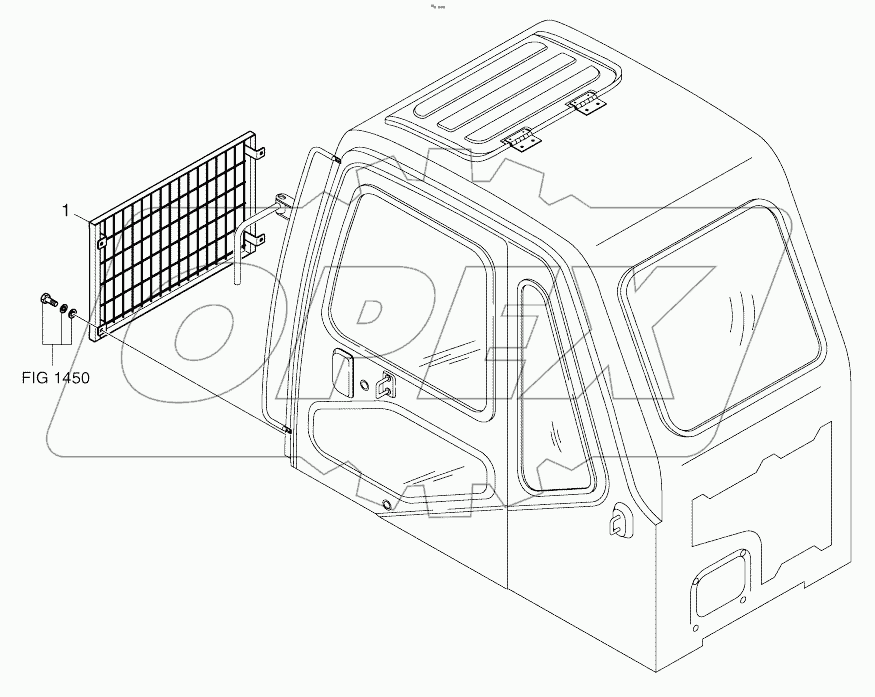  CABIN LOW GUARD (1038 - )