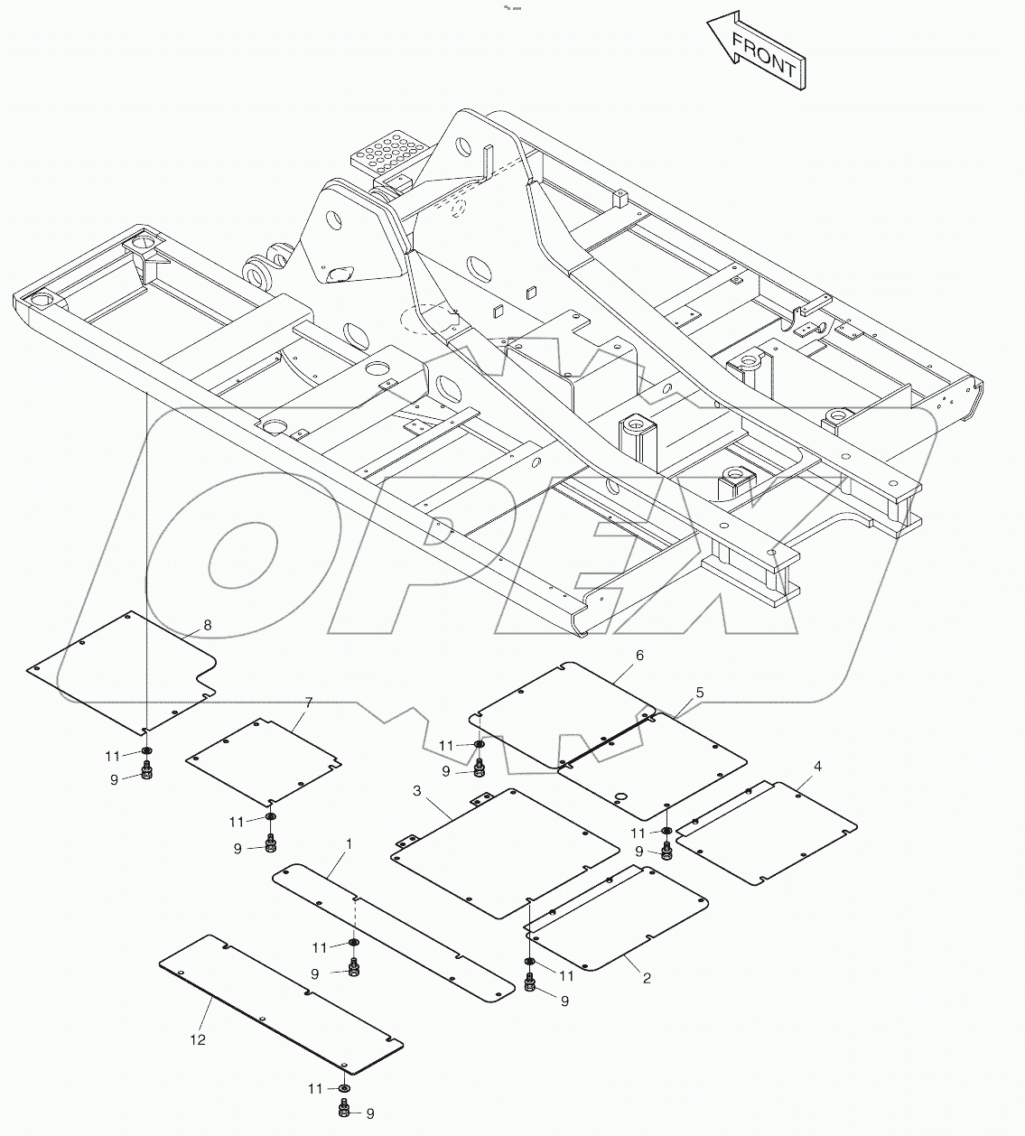  UNDER COVER - LONG FRONT