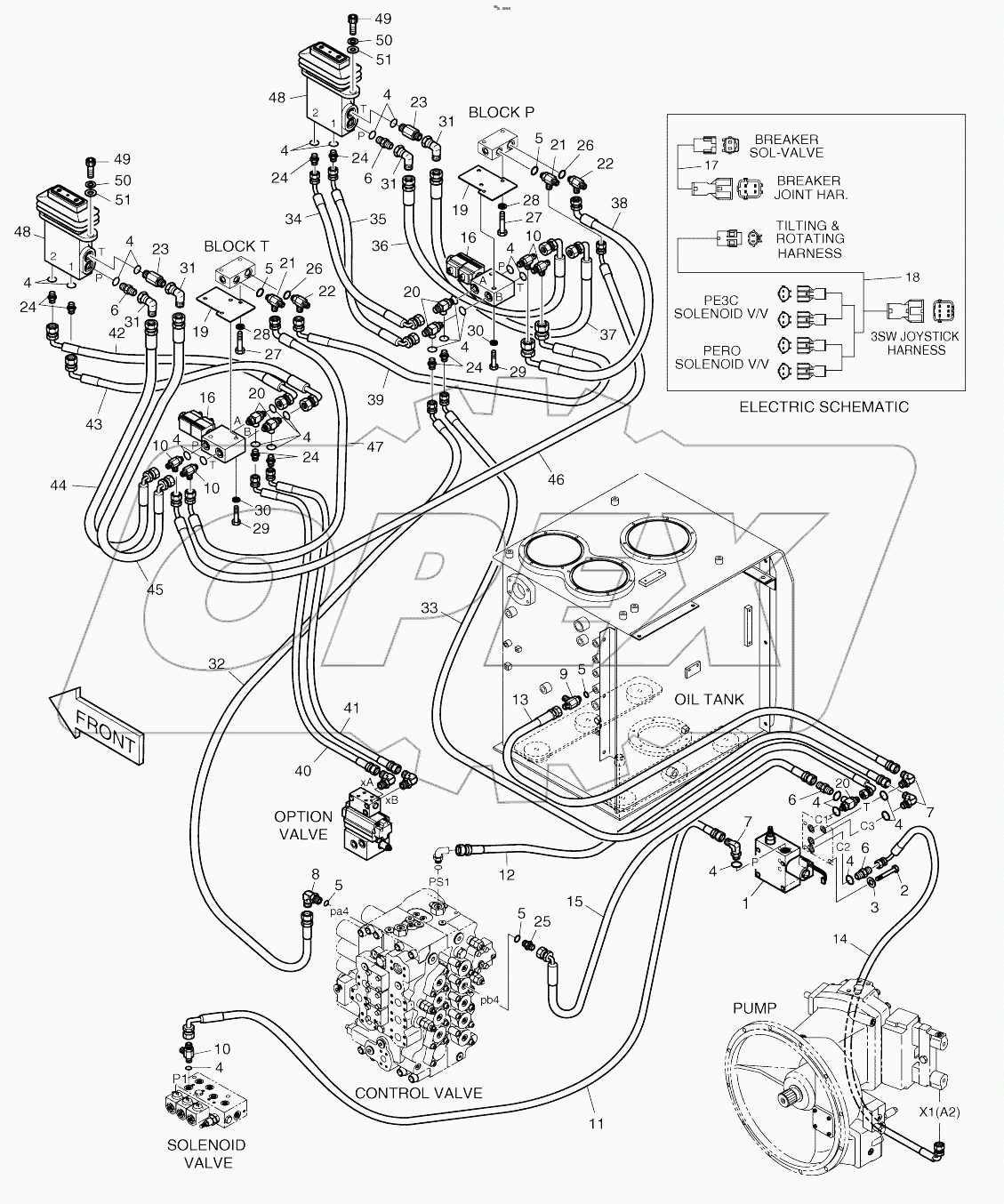  PILOT PIPING - PE3C & PERO